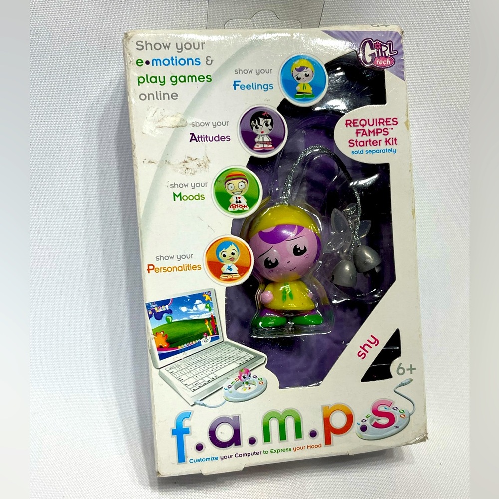 Famps Toy Digital Toy ‘Blush’ Shy Character NEW in Box!